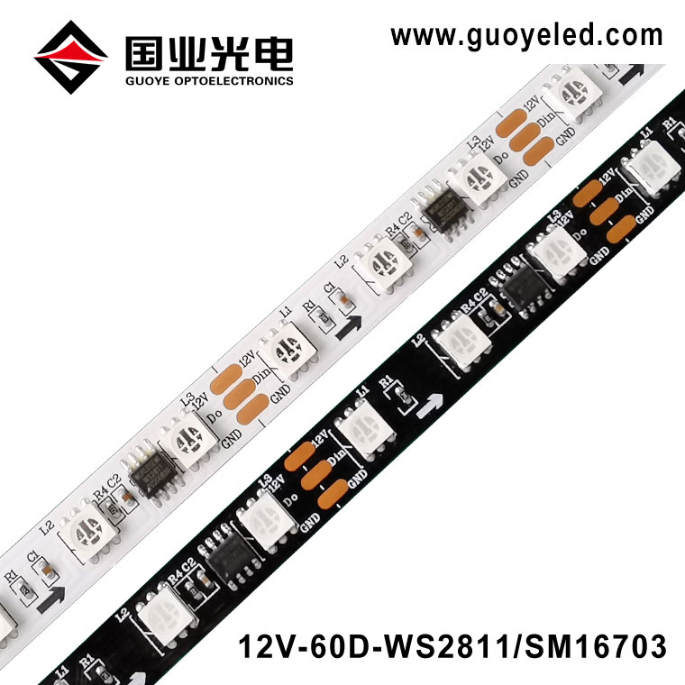 Digital rgb led stripe ws2811